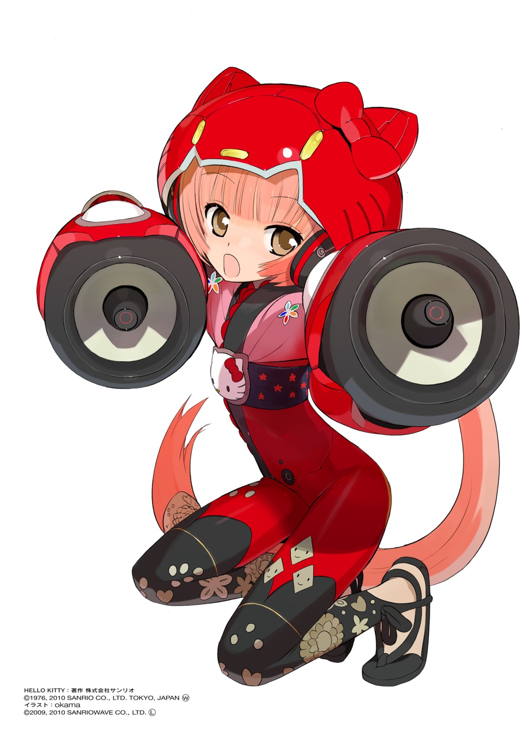 bodysuit hello_kitty nekomura_iroha okama vocaloid