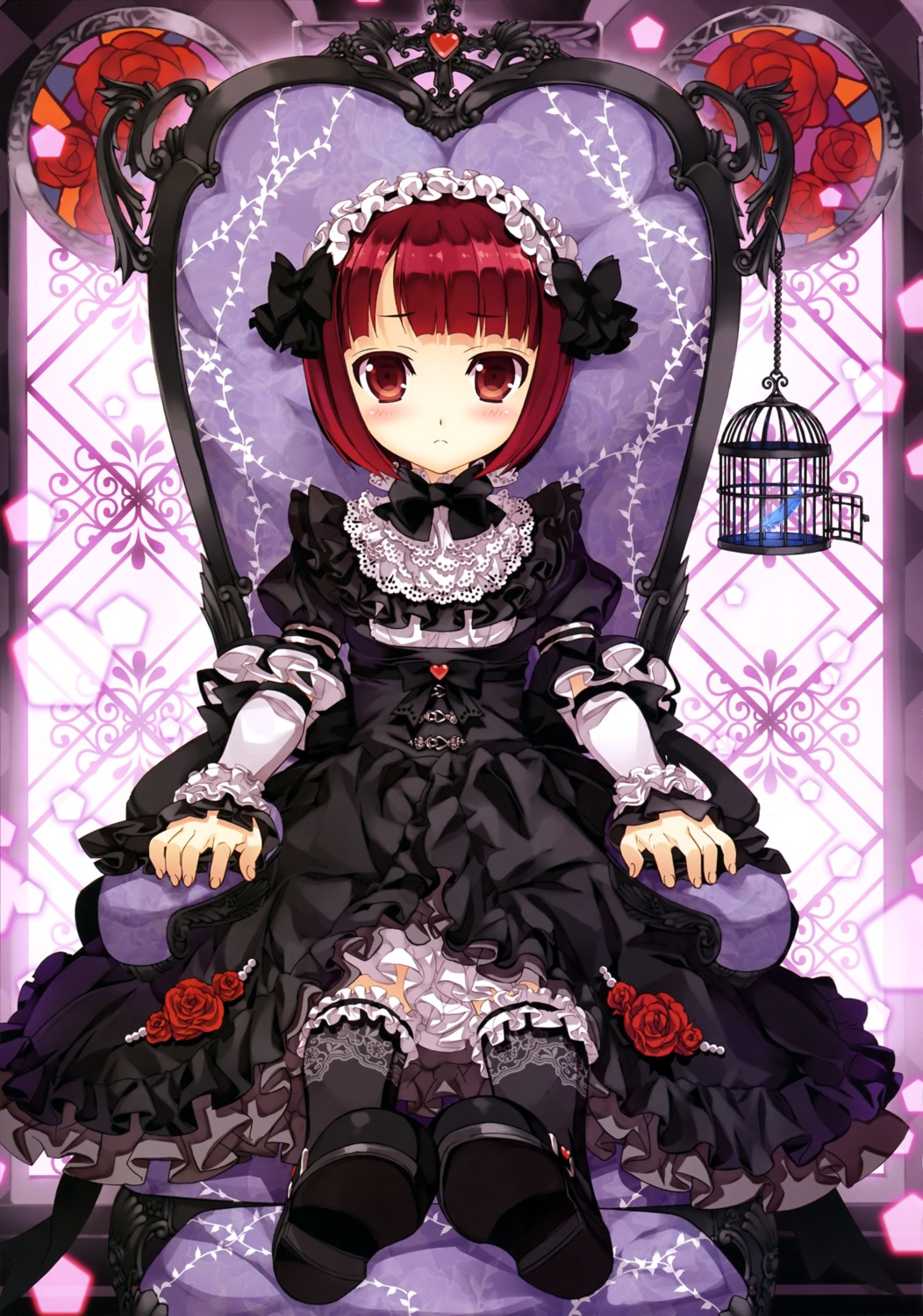 dress fujima_takuya gothic_lolita lolita_fashion