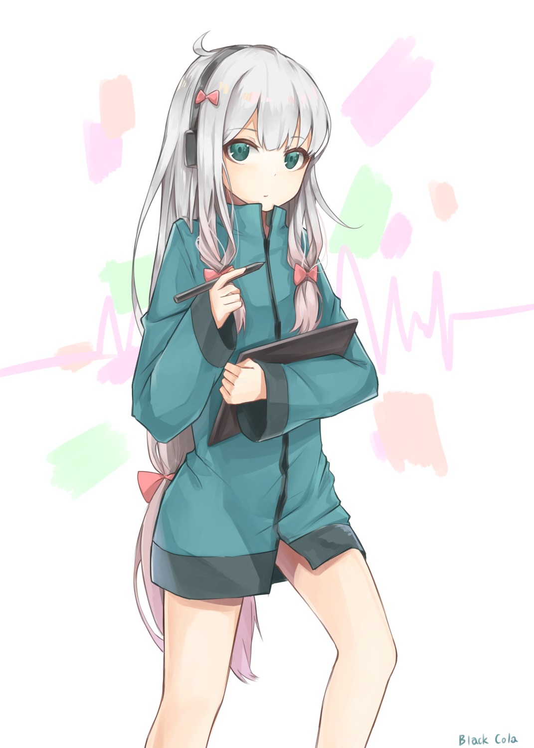 black_cola eromanga-sensei headphones izumi_sagiri