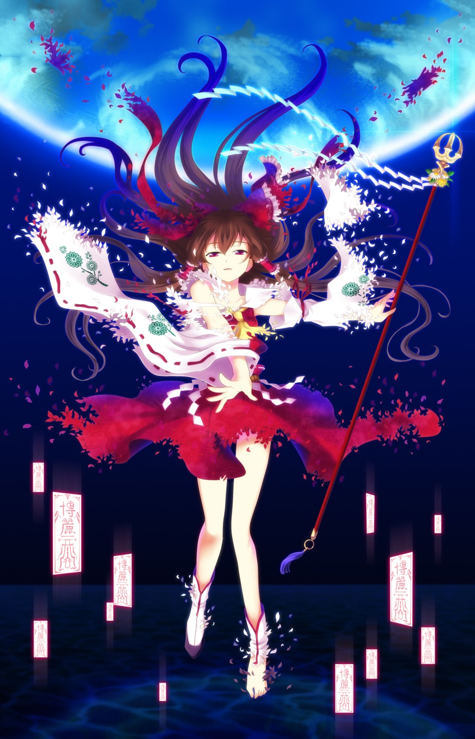 aozora_kizuna hakurei_reimu touhou