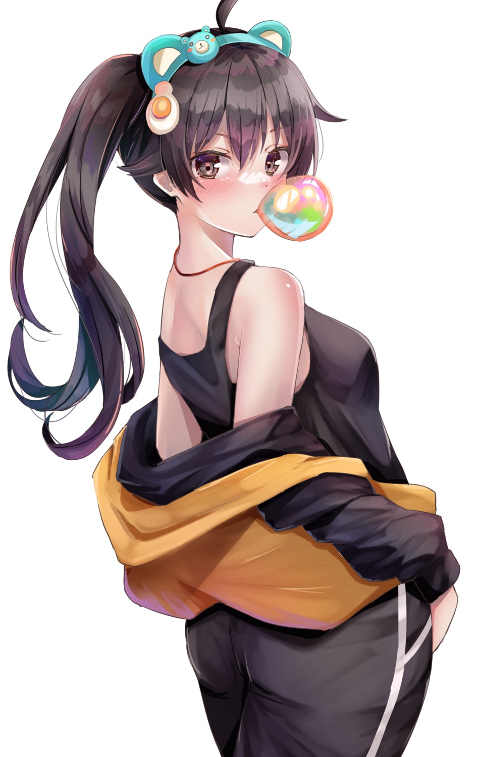 animal_ears araragi_karen ass gym_uniform monogatari_(series) yuunamida_uyu