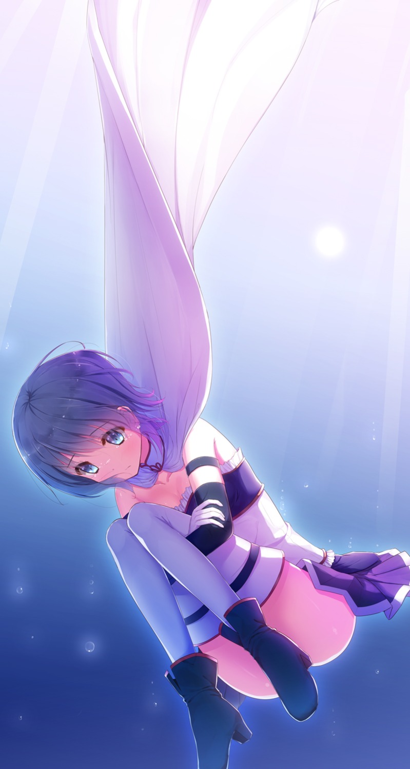 miki_sayaka puella_magi_madoka_magica shiva_(artist) thighhighs