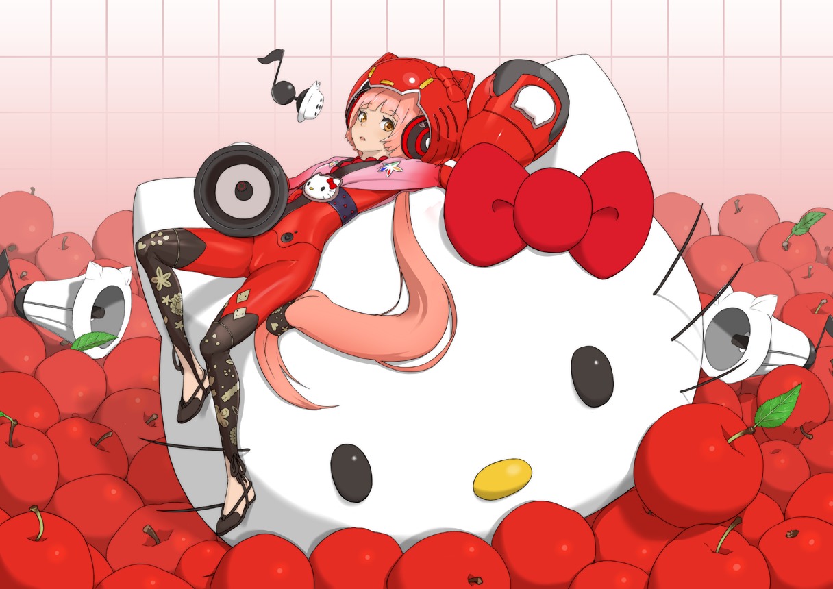 decilitre hello_kitty hello_kitty_(sanrio) nekomura_iroha sanrio vocaloid