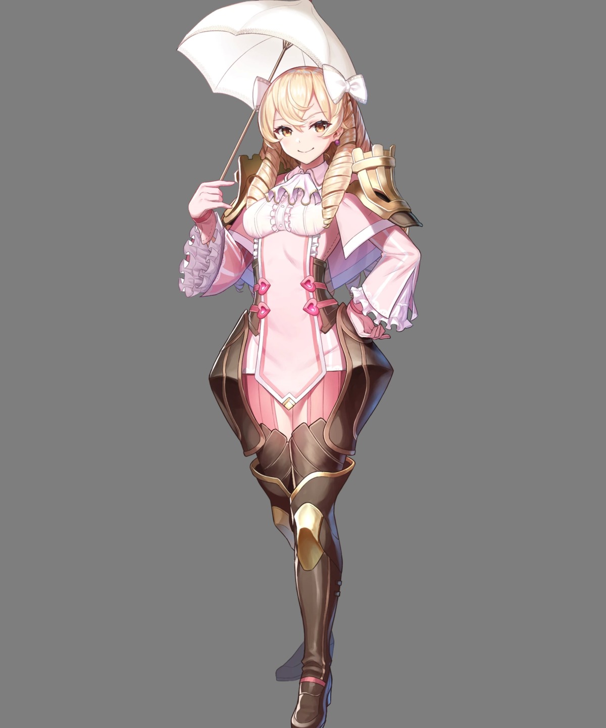 armor duplicate fire_emblem fire_emblem_heroes fire_emblem_kakusei heels kousei_horiguchi mariabel_(fire_emblem) nintendo transparent_png umbrella