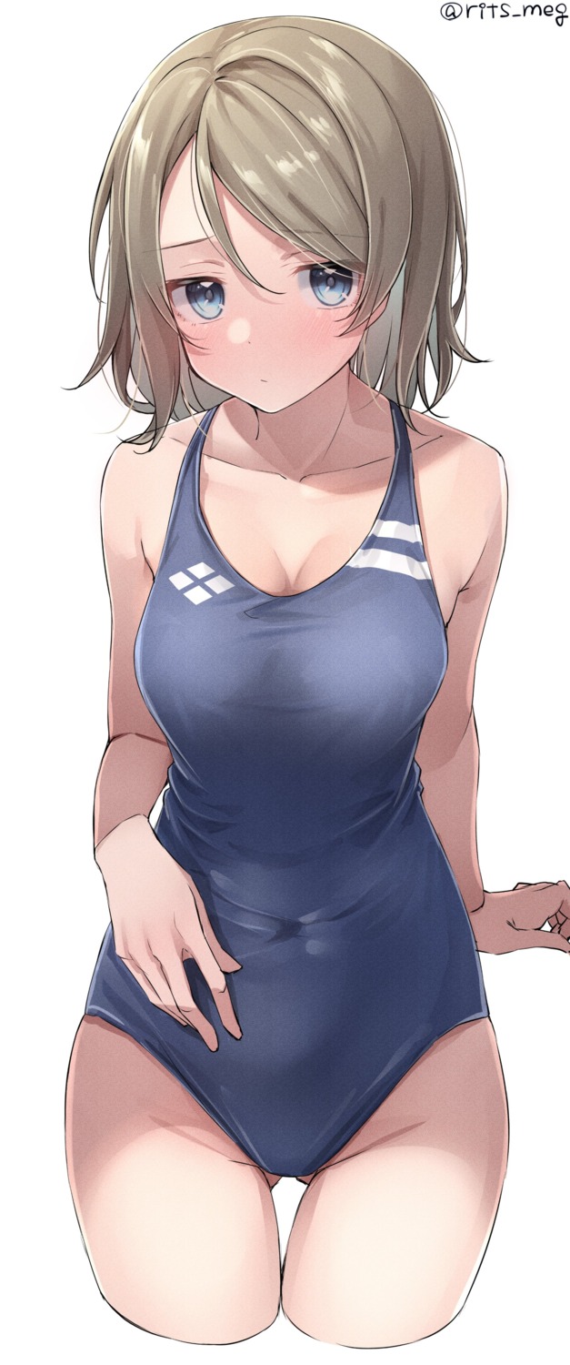 cleavage kawai_ritsu_(rits_meg) love_live!_sunshine!! swimsuits watanabe_you