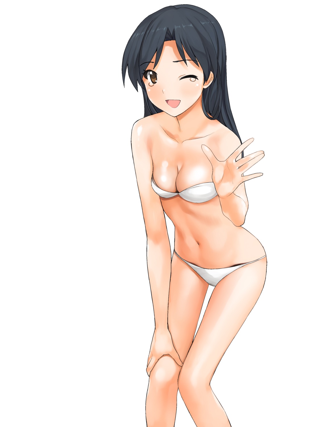 a1 bikini cleavage initial-g kisaragi_chihaya swimsuits the_idolm@ster