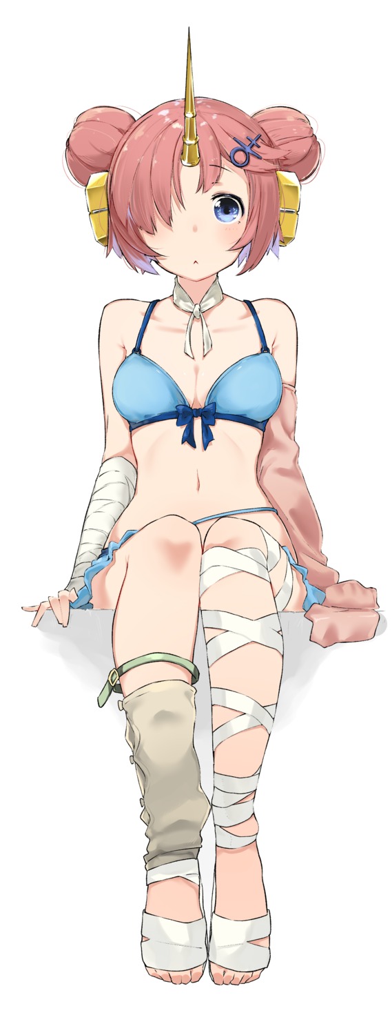 bandages bikini cleavage fate/apocrypha fate/grand_order fate/stay_night frankenstein's_monster_(fate) kei_(soundcross) swimsuits