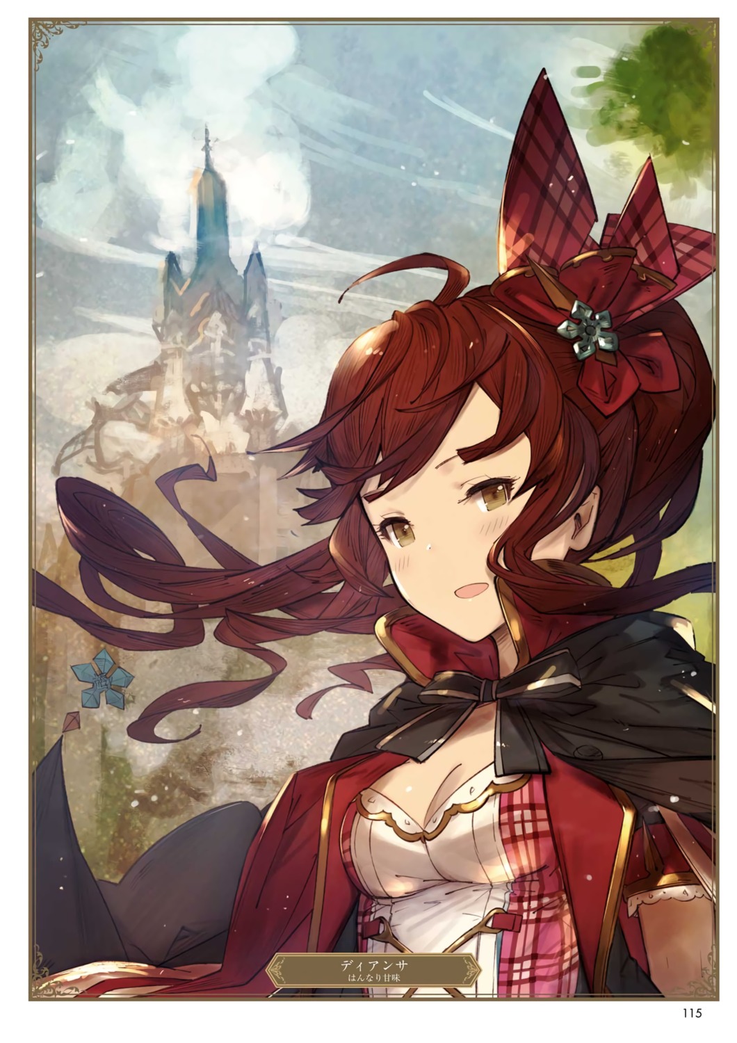 cleavage diantha_(granblue_fantasy) granblue_fantasy hanarito