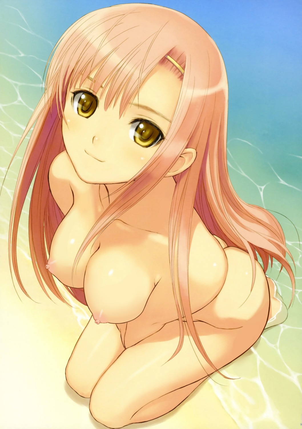 hayate_no_gotoku katsura_hinagiku naked nipples photoshop tony_taka