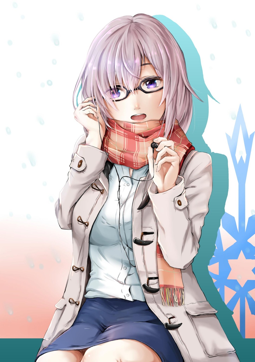 fate/grand_order mash_kyrielight megane sezoku