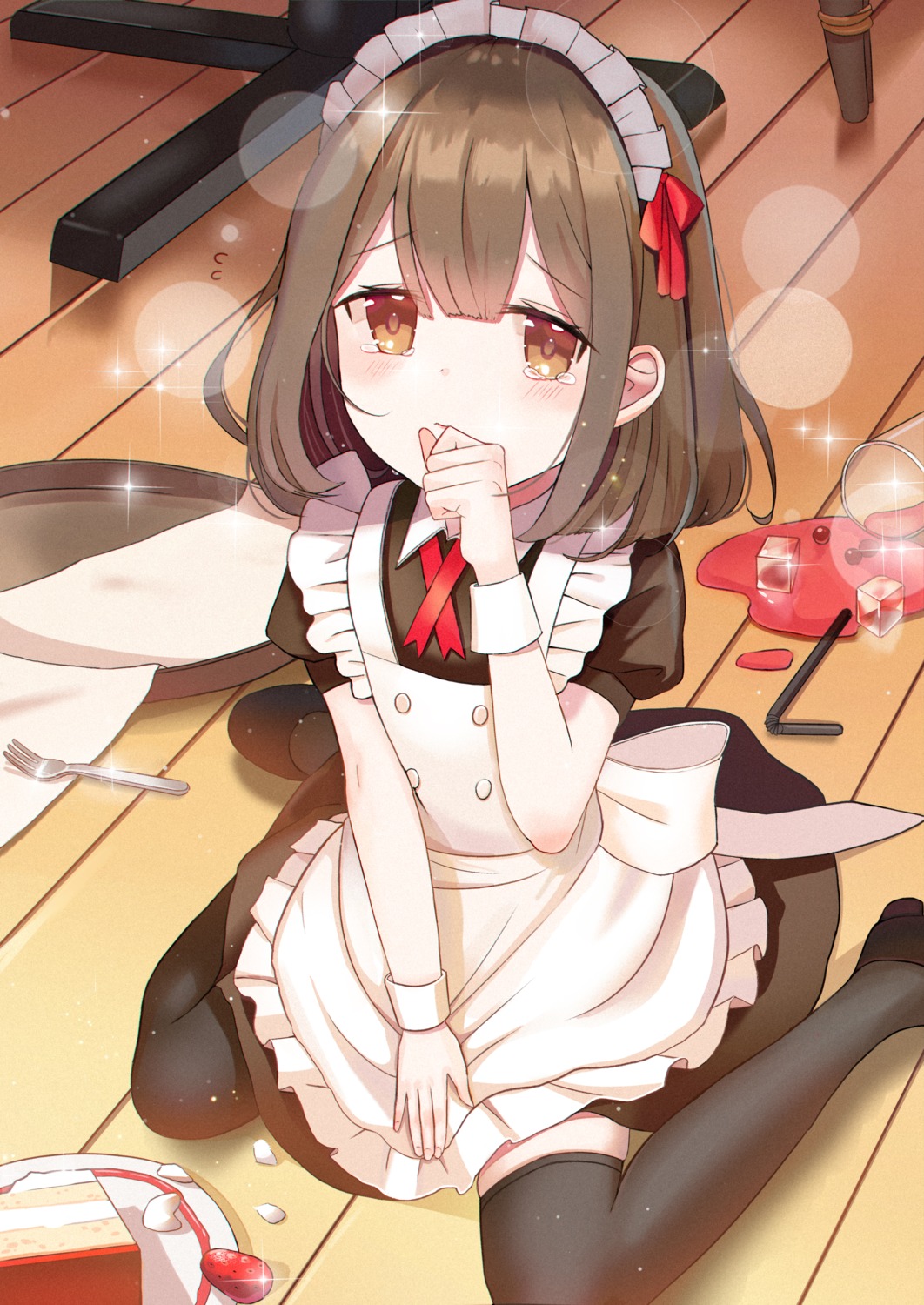 iren maid thighhighs waitress