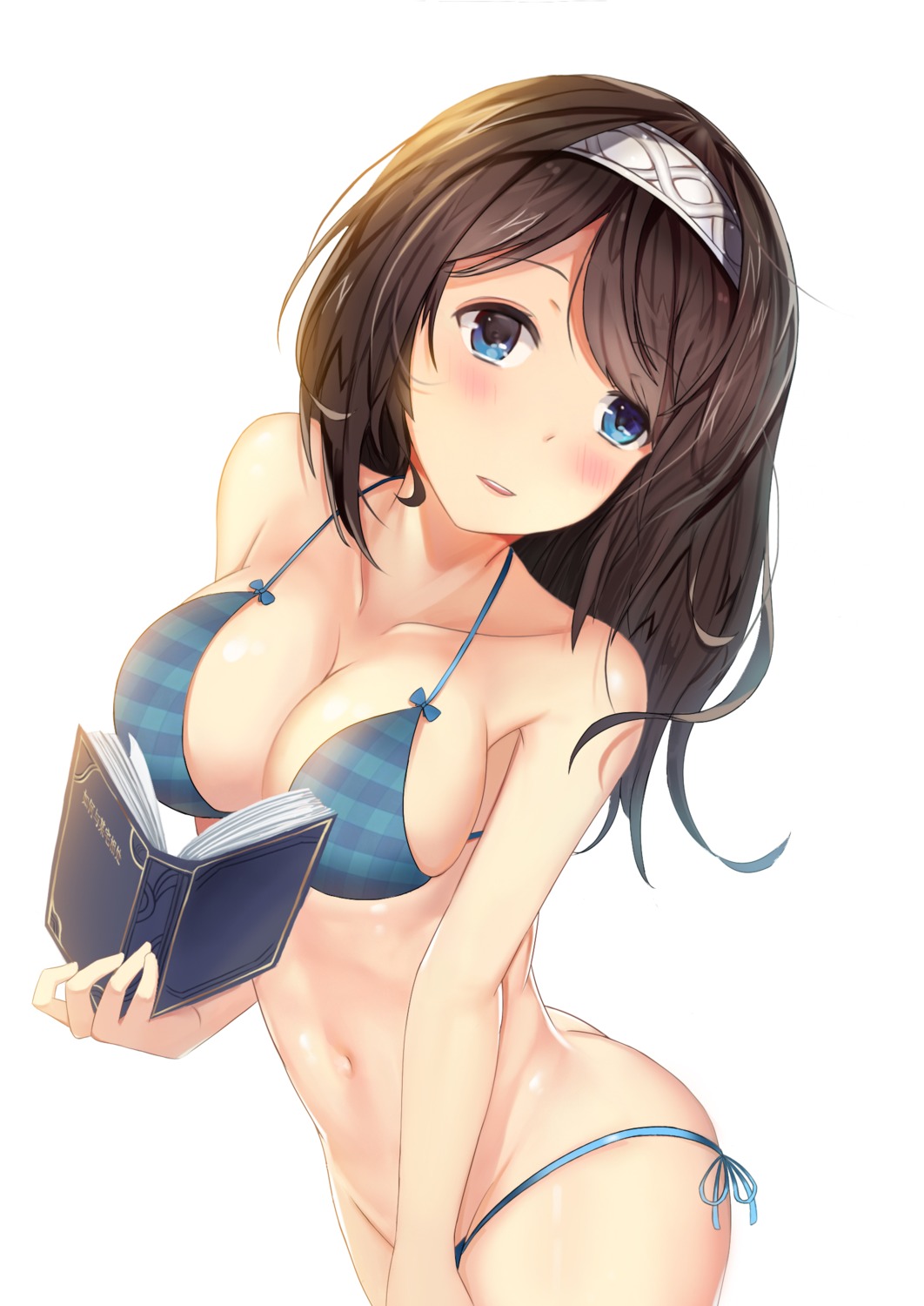 bikini cleavage k1ht sagisawa_fumika swimsuits the_idolm@ster the_idolm@ster_cinderella_girls