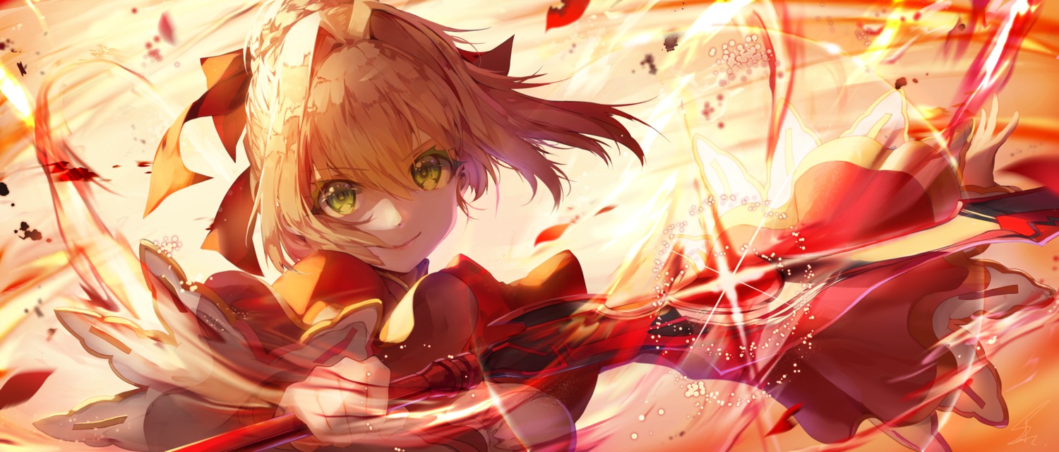 fate/extella fate/extra fate/stay_night saber_extra saihate sword