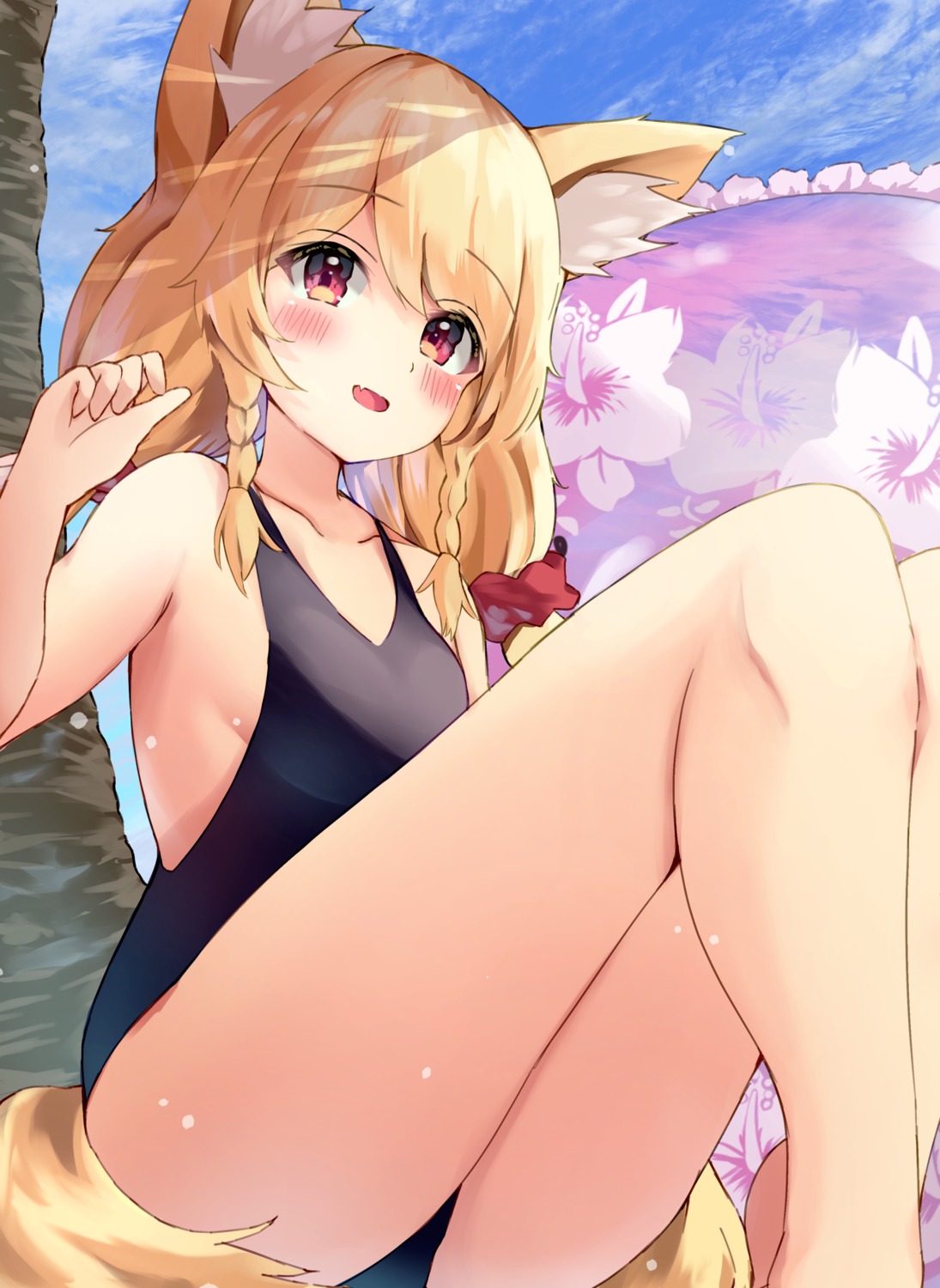 amayo animal_ears swimsuits tail