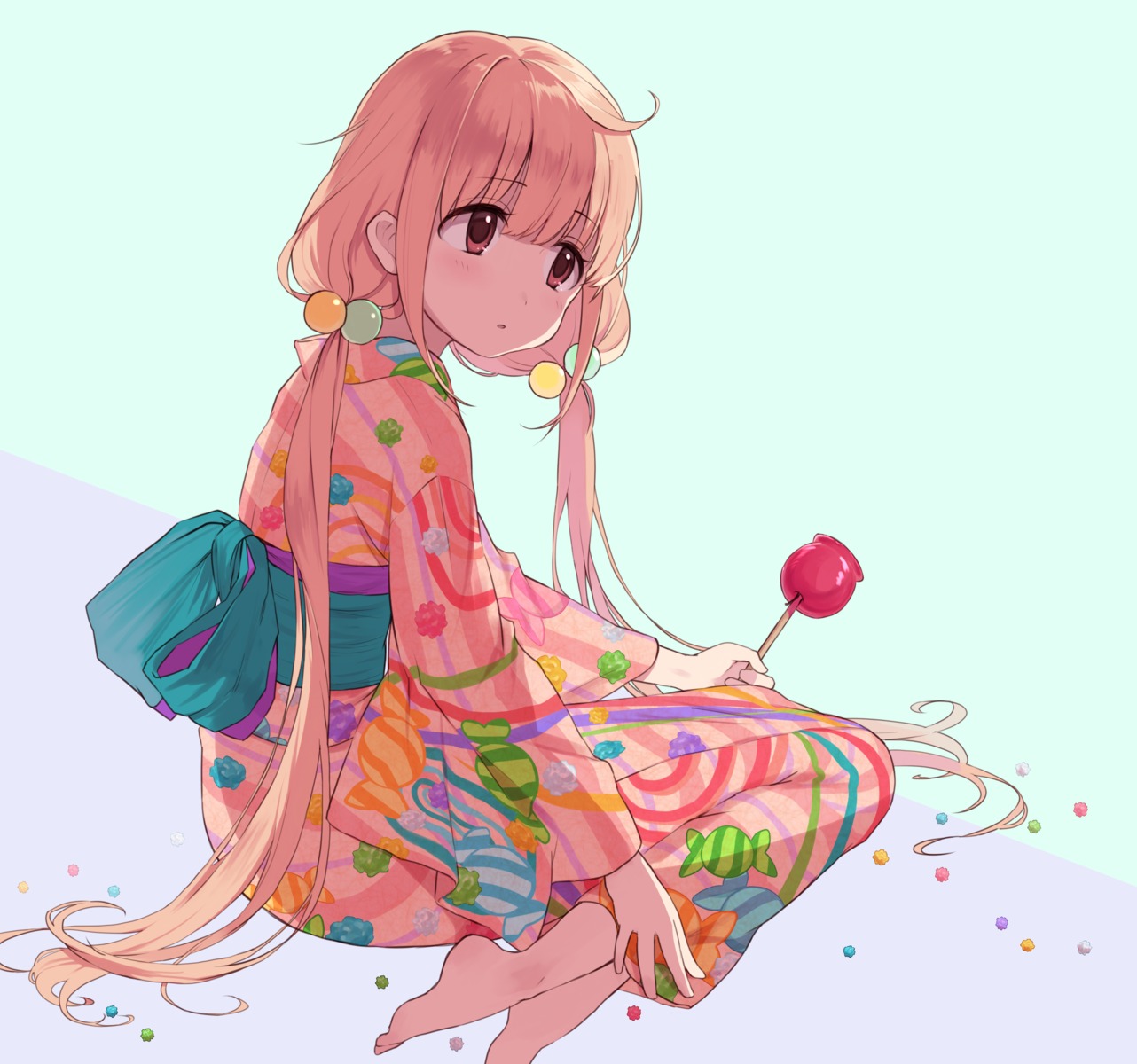 futaba_anzu tamaext the_idolm@ster the_idolm@ster_cinderella_girls yukata