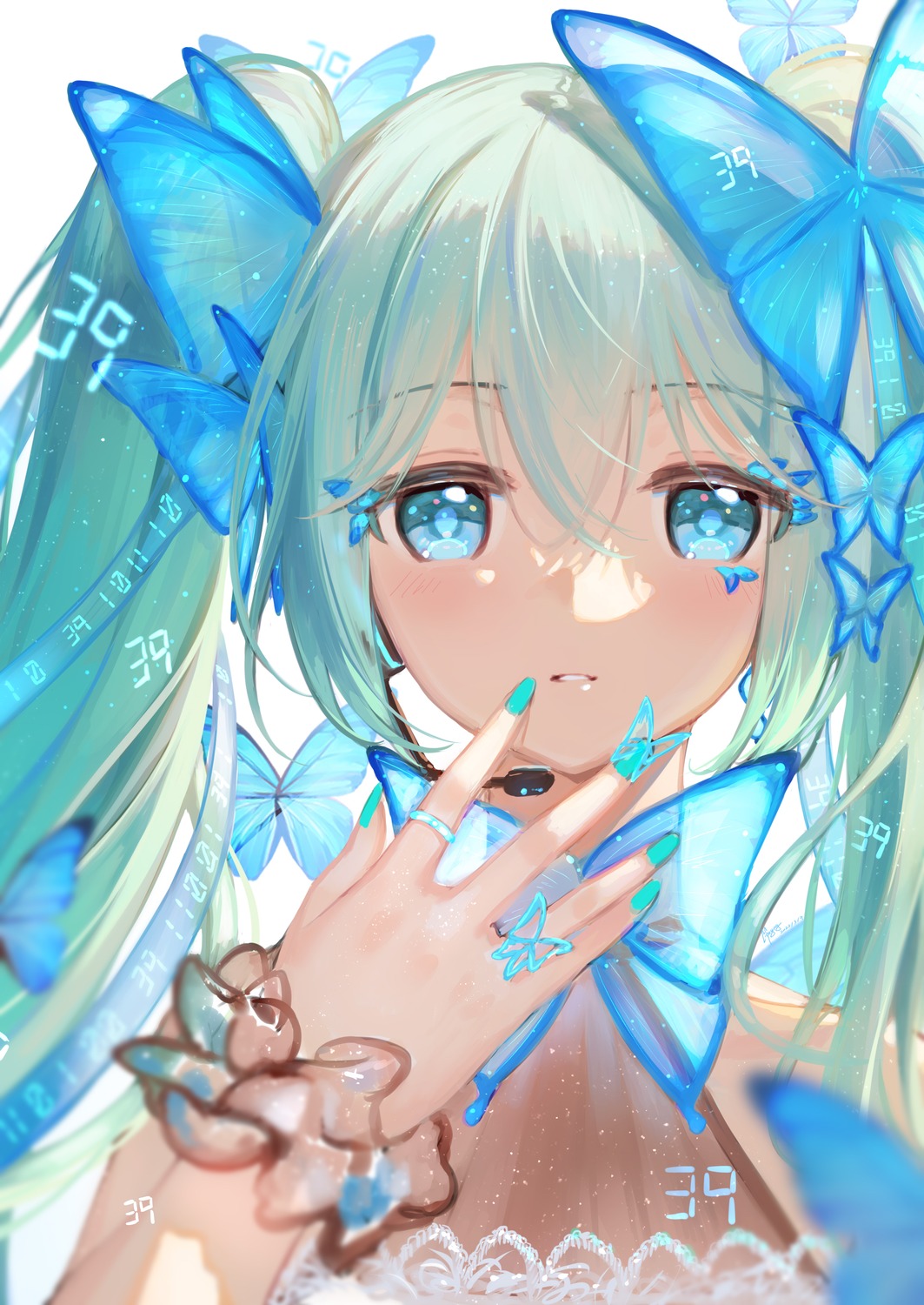 hatsune_miku headphones maya_g vocaloid