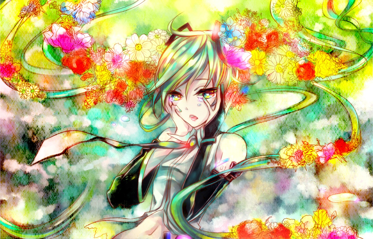 hatsune_miku miku_append sakamoto_kiyoshi vocaloid vocaloid_append