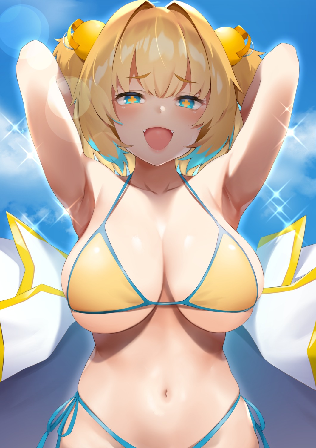 bikini bomber_girl pine_(bombergirl) swimsuits usa_b