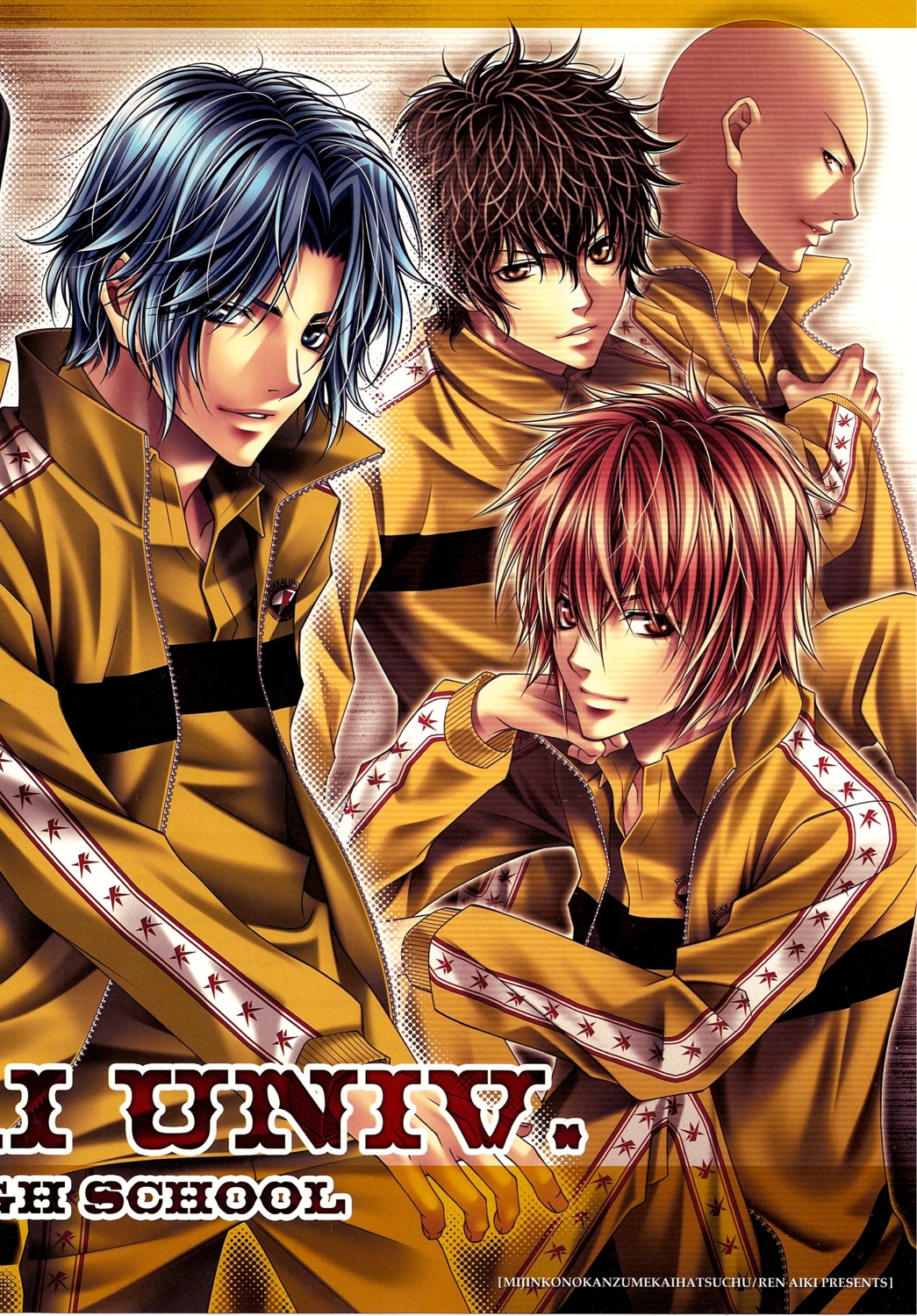 kirihara_akaya kuwahara_jackal male marui_bunta ren_aiki tennis_no_ouji-sama yukimura_seiichi