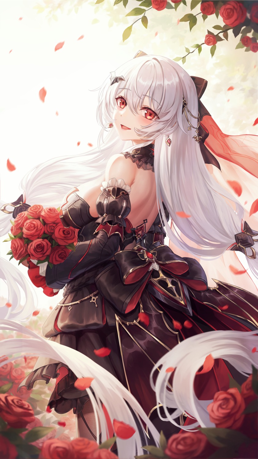 benghuai_xueyuan dress honkai_impact no_bra theresa_apocalypse ulquiorra0