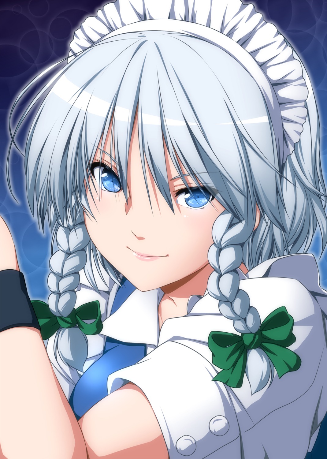 izayoi_sakuya maid nori_tamago touhou