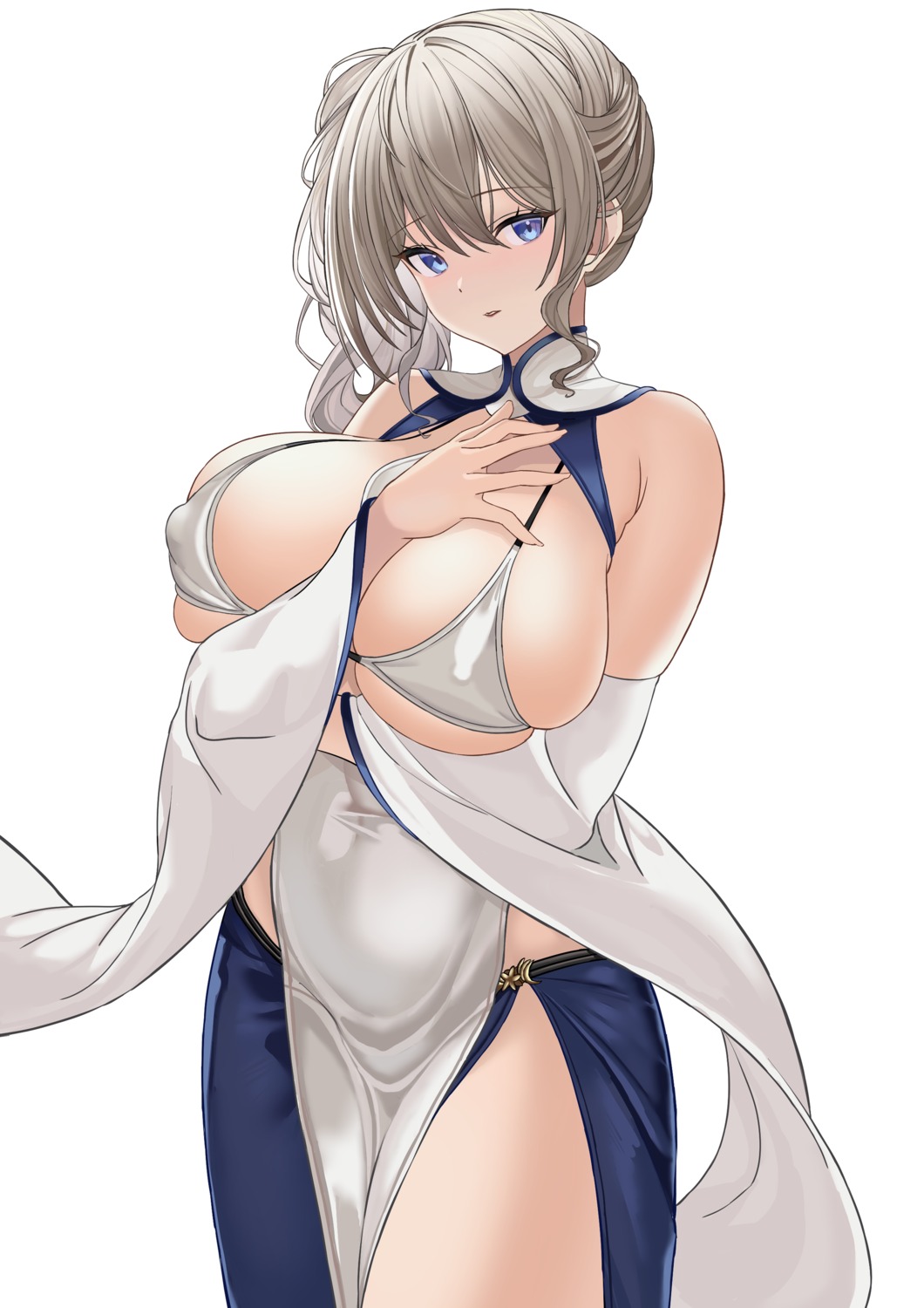 bikini_top breast_hold erect_nipples swimsuits tnr_(horiko1525)