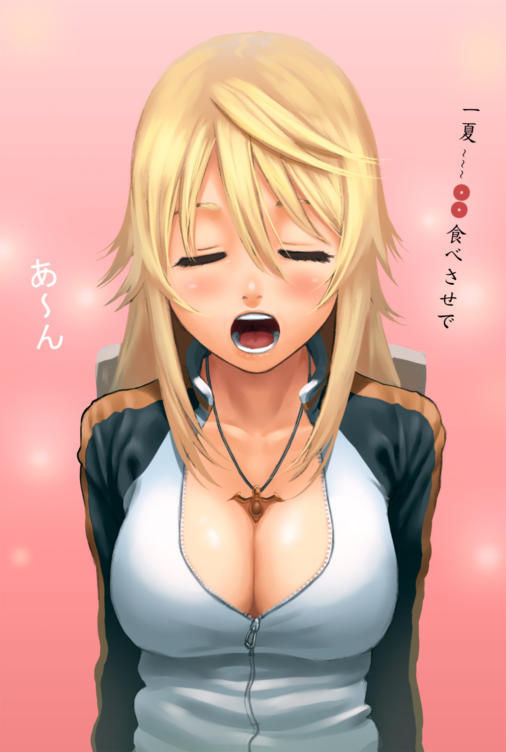 charlotte_dunois cleavage infinite_stratos lasterk