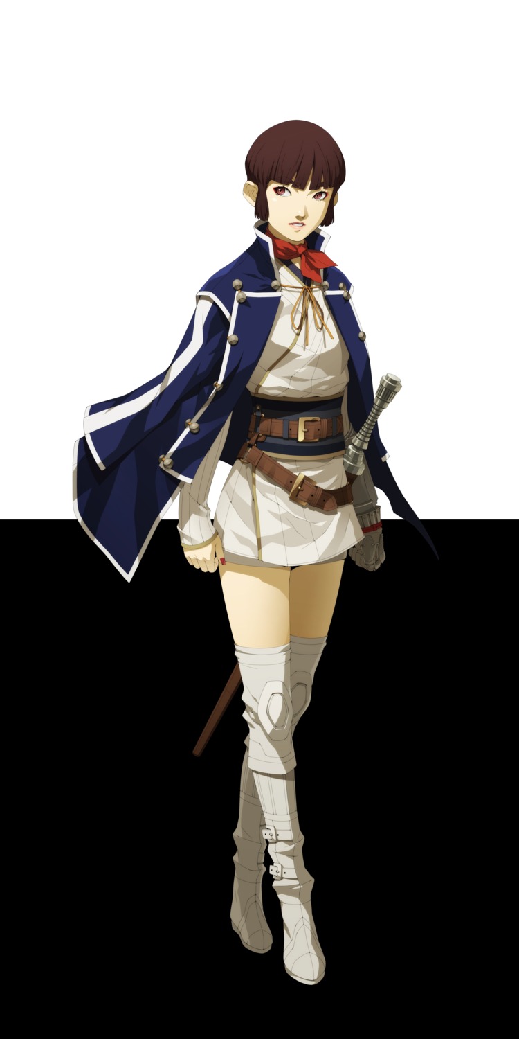 megaten shin_megami_tensei thighhighs uniform