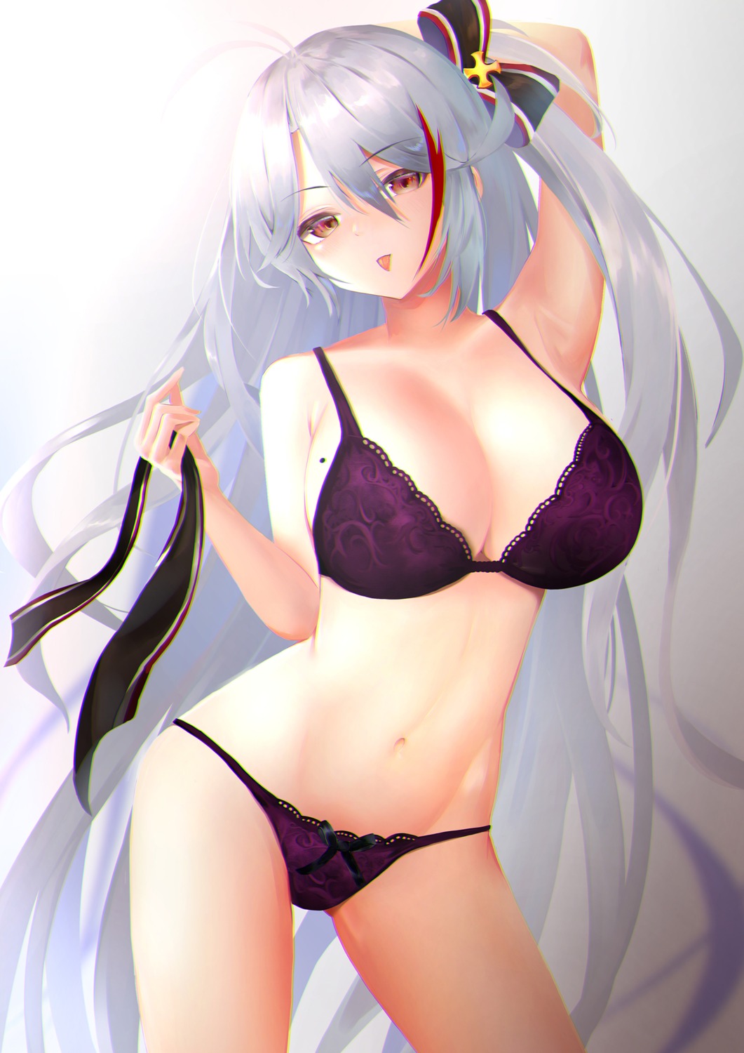 azur_lane bra pantsu prinz_eugen_(azur_lane) yk_(pixiv43531291)