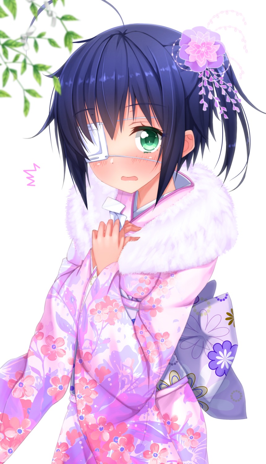 chuunibyou_demo_koi_ga_shitai! eyepatch kimono swordsouls takanashi_rikka