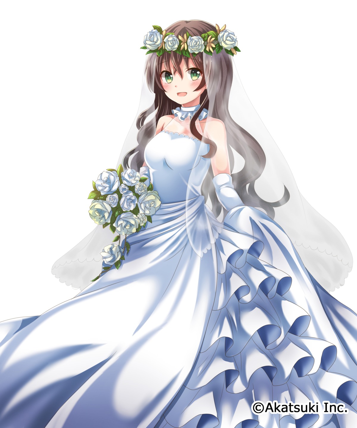 dress emilio_(artist) skirt_lift wedding_dress