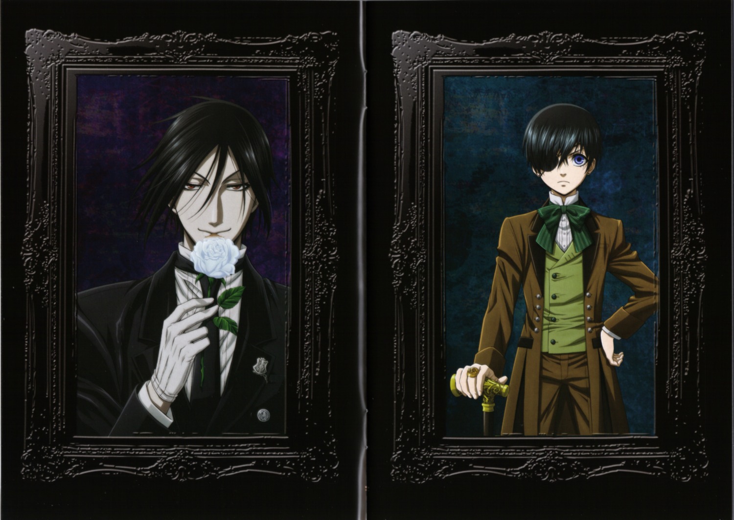 binding_discoloration ciel_phantomhive cropme eyepatch gap kuroshitsuji male sebastian_michaelis shiba_minako