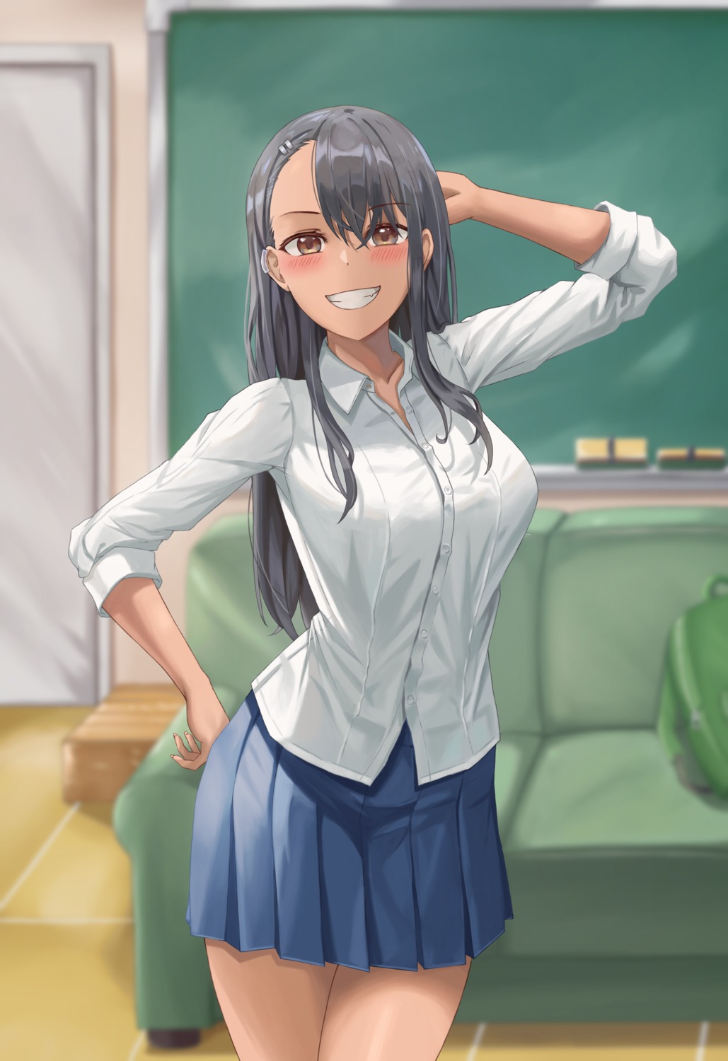 ijiranaide_nagatoro-san nagatoro_hayase seifuku yj