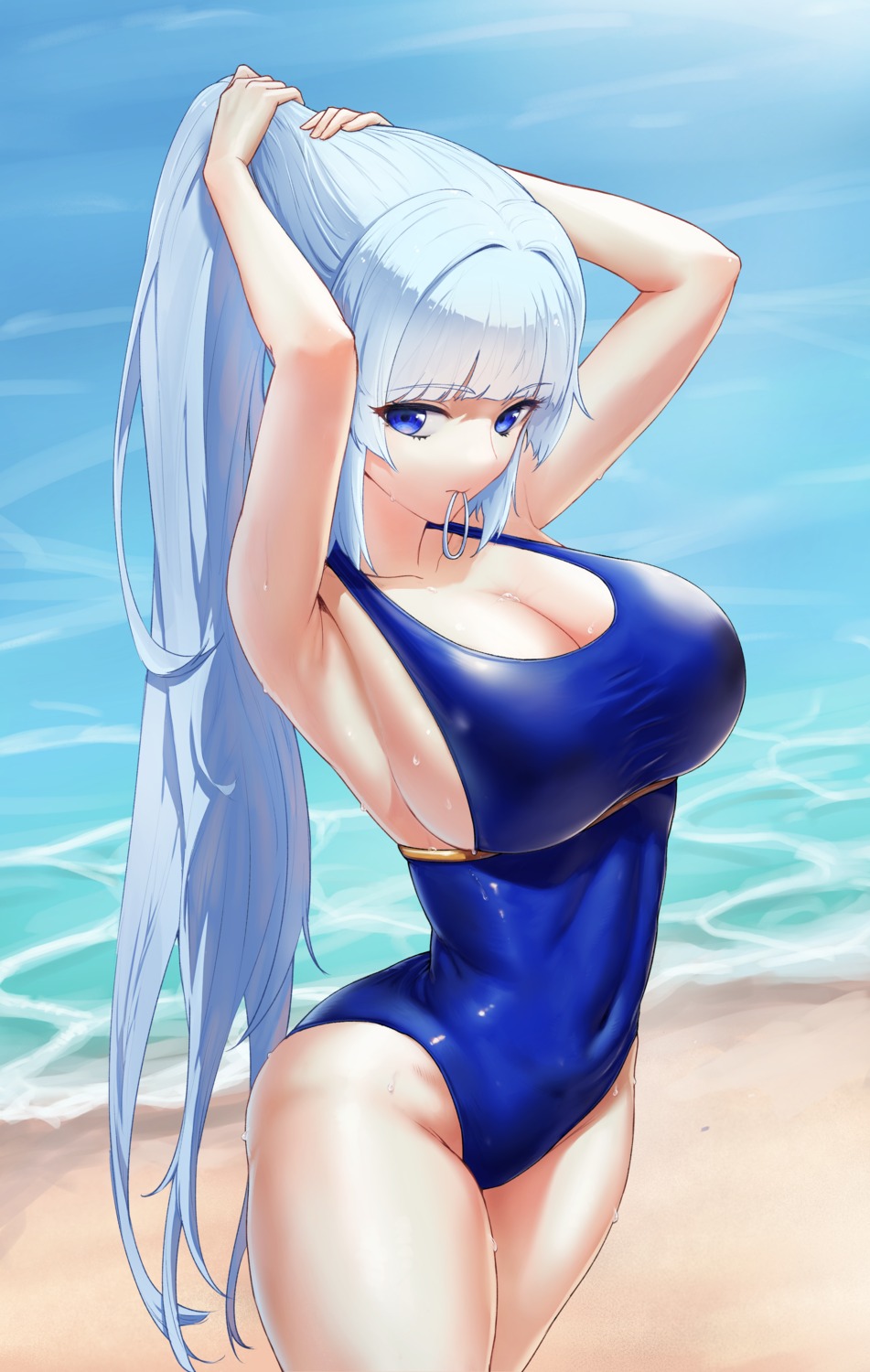 cleavage jinmeii swimsuits