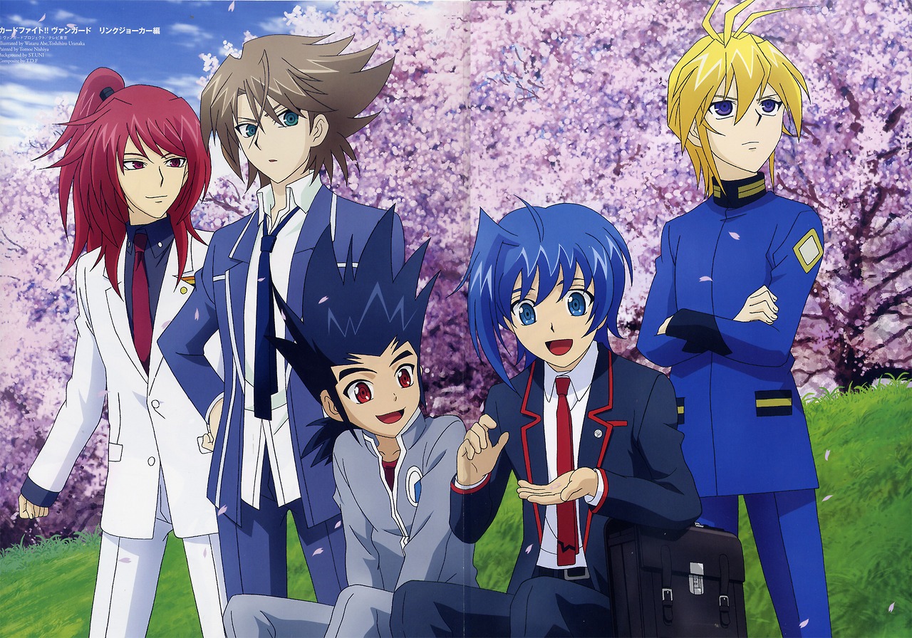 abe_wataru cardfight!!_vanguard:_link_joker_hen cardfight_vanguard crease kai_toshiki katsuragi_kamui male seifuku sendou_aichi souryuu_leon suzugamori_ren uranaka_toshihiro