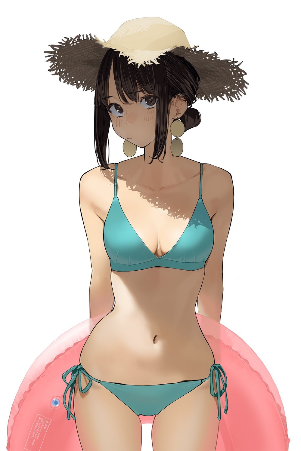 bikini douki-chan ganbare_douki-chan swimsuits yom