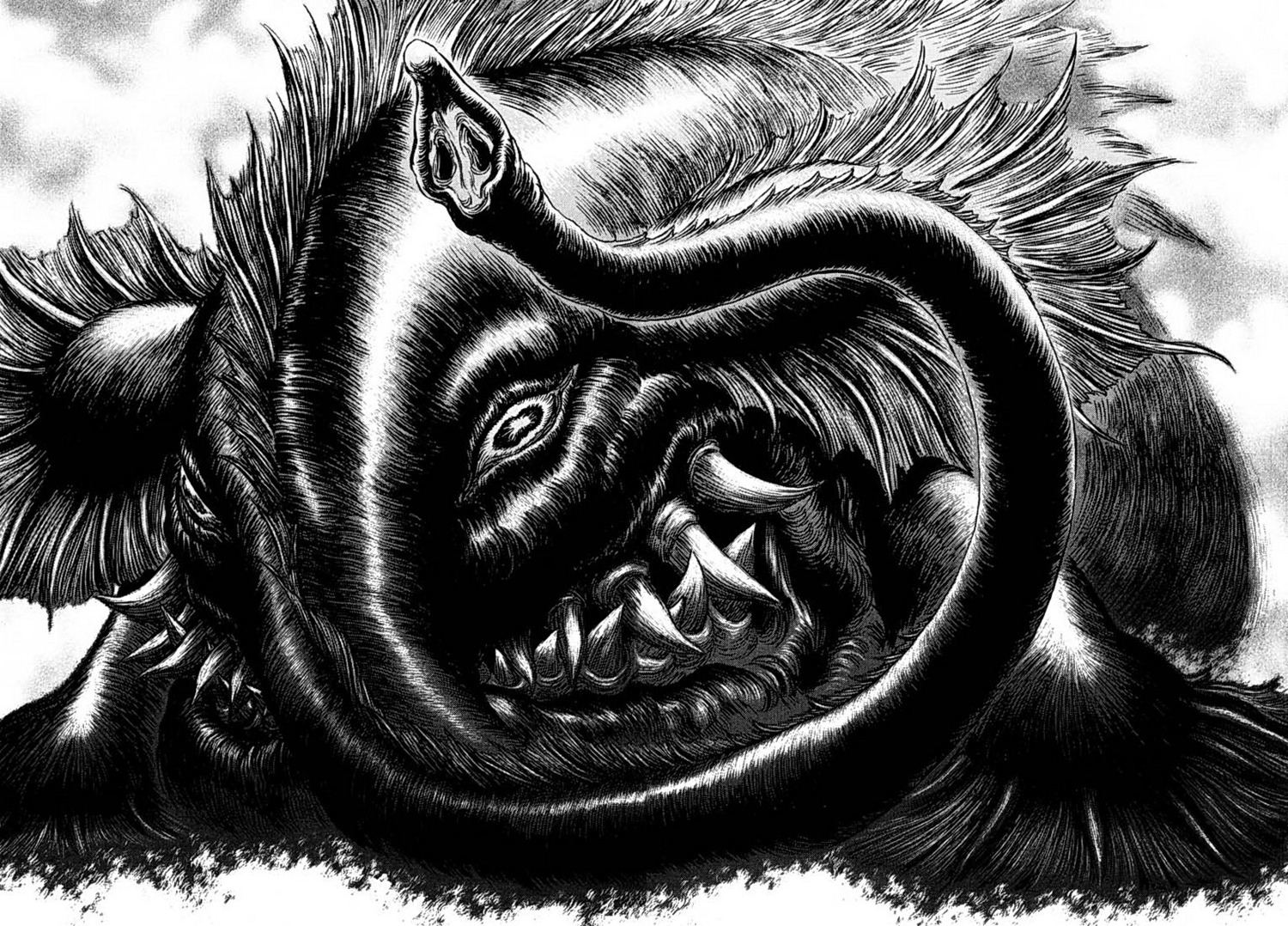 berserk monochrome monster