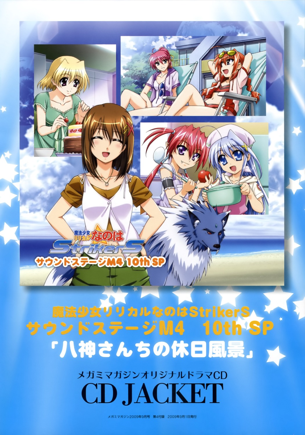 agito bikini mahou_shoujo_lyrical_nanoha mahou_shoujo_lyrical_nanoha_strikers reinforce_zwei shamal signum swimsuits vita yagami_hayate zafira