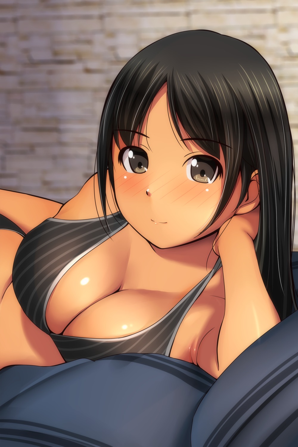 bikini_top cleavage matsunaga_kouyou swimsuits