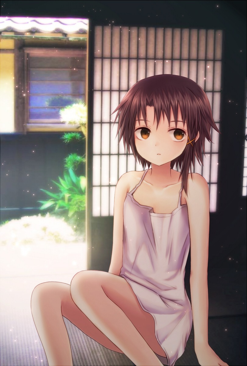 amano_sora dress iwakura_lain serial_experiments_lain summer_dress