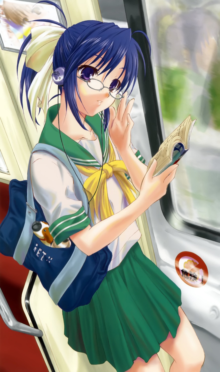 headphones megane q-gaku seifuku