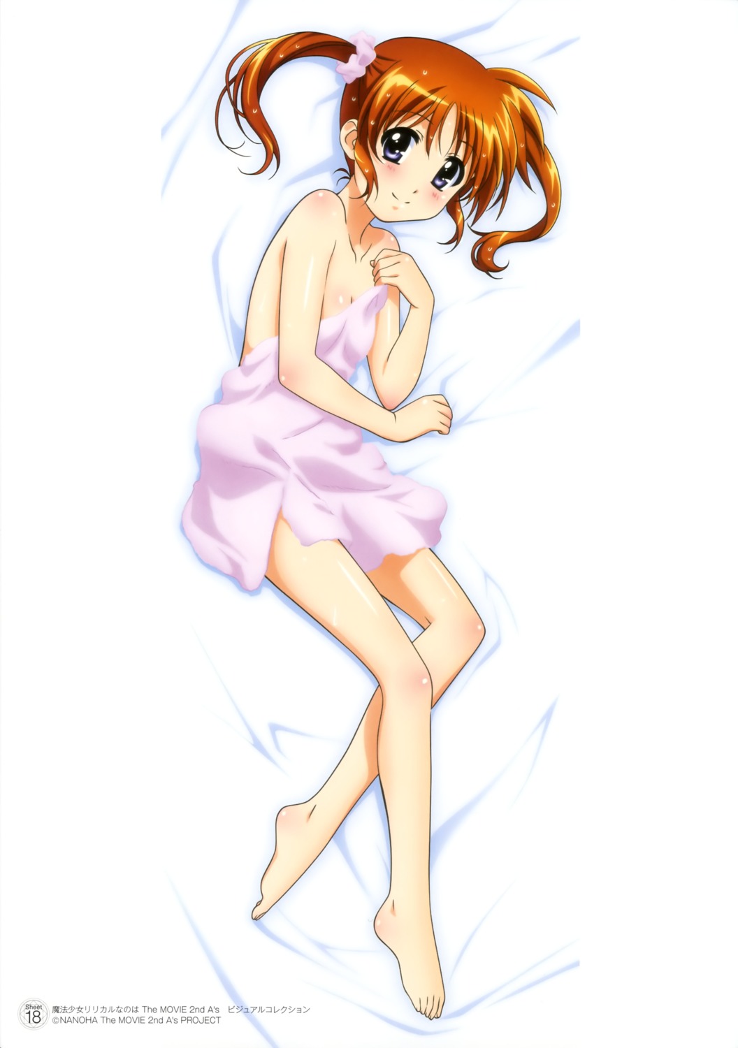 loli mahou_shoujo_lyrical_nanoha takamachi_nanoha towel