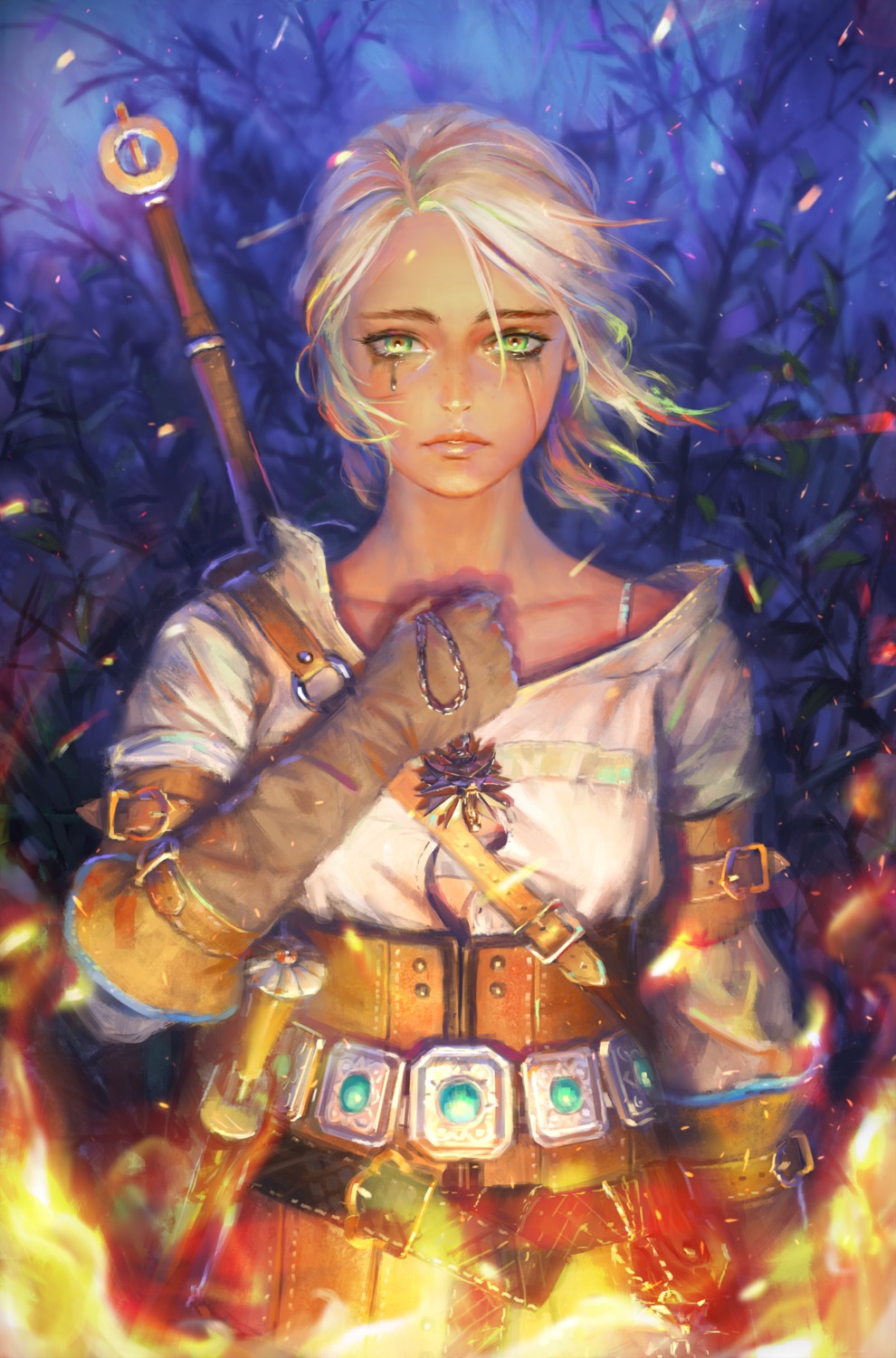 ciri nababa sword the_witcher the_witcher_3 weapon