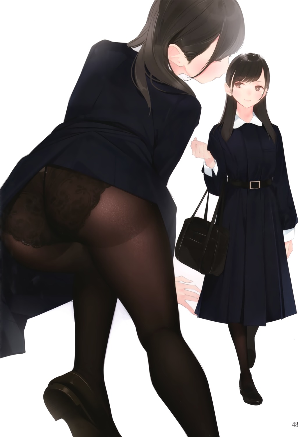 ama_mitsuki ass dress pantsu pantyhose