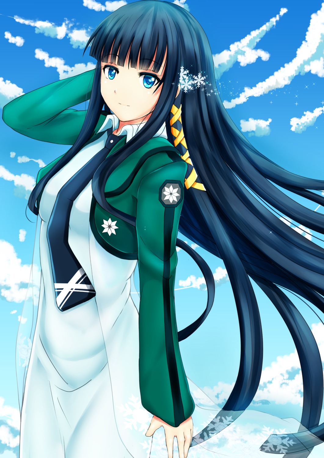 chiyo_goya mahouka_koukou_no_rettousei seifuku shiba_miyuki