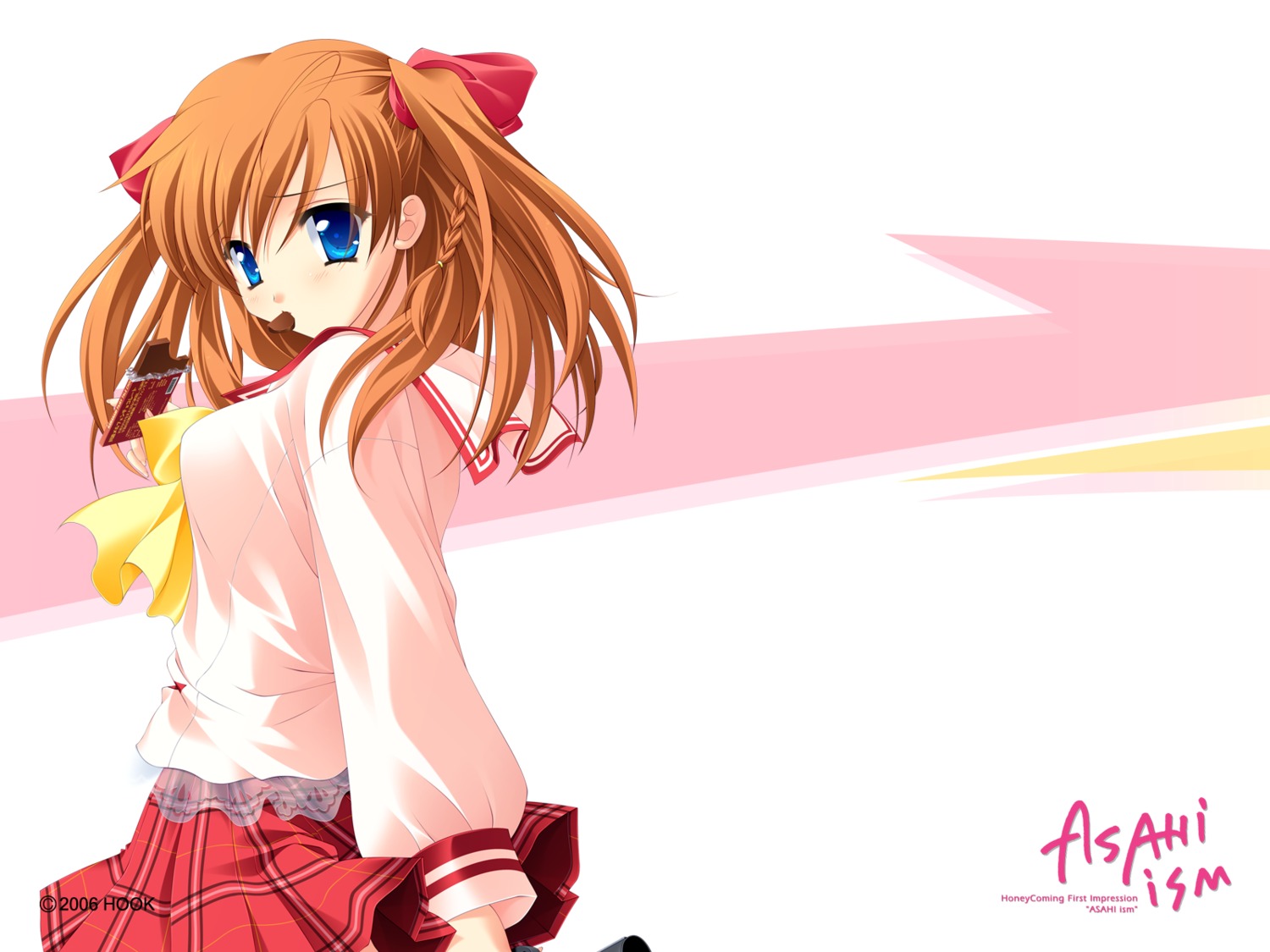 honey_coming hook kamijou_asahi matsushita_makako wallpaper