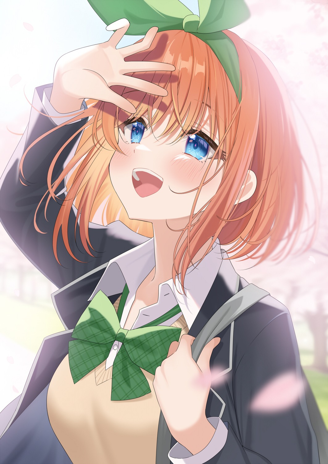 5-toubun_no_hanayome nakano_yotsuba piyopoyo seifuku sweater