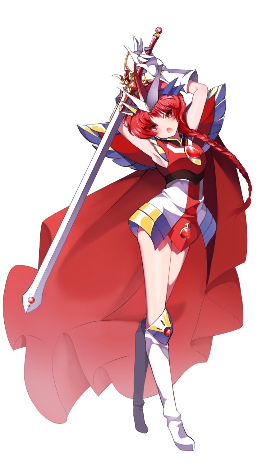 armor briska magic_knight_rayearth shidou_hikaru sword