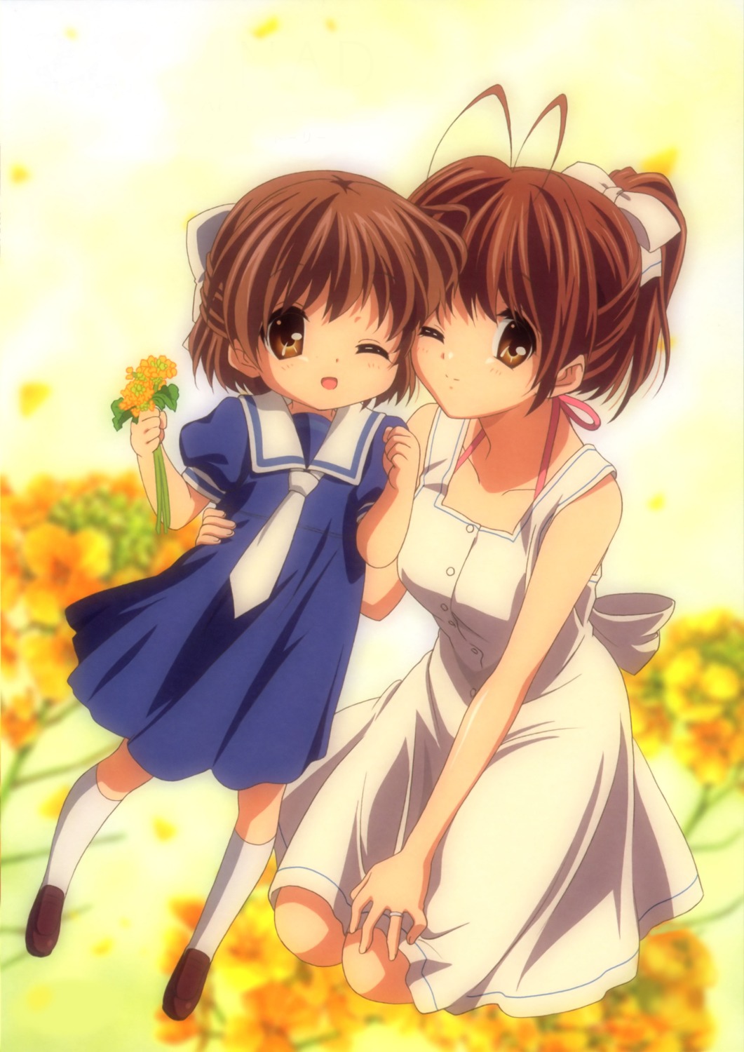 clannad clannad_after_story furukawa_nagisa okazaki_ushio seifuku