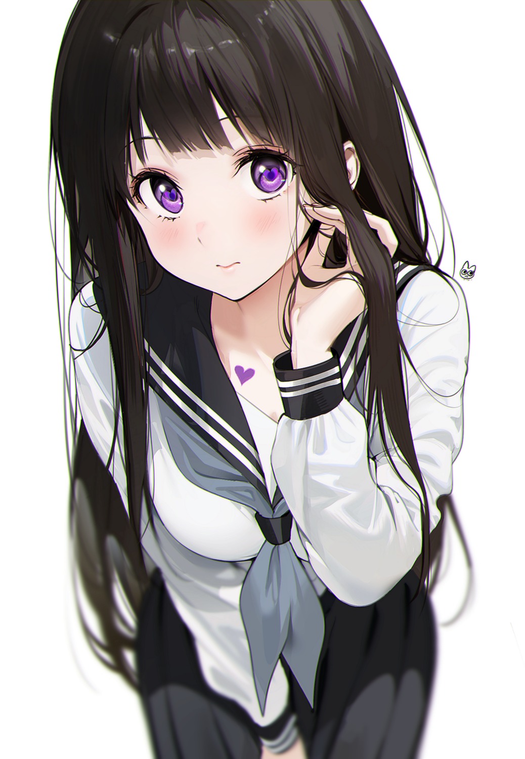 chitanda_eru hyouka mery_(yangmalgage) seifuku